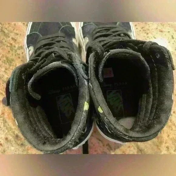 Vans x Disney TOY STORY Sk8-Hi Pixar Buzz Lightyear Suede Mens 7 Shoes 721278 - Picture 13 of 15